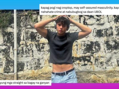 Kyle Echarri’s crop top style sparks discussion on gender bias and double standards