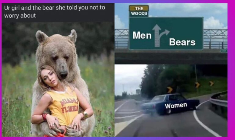 'Man or Bear’ trend sparks online debate, draws ire from some men