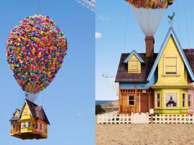 Real-life ‘Up’ house takes flight, 8,000 balloons set to soar