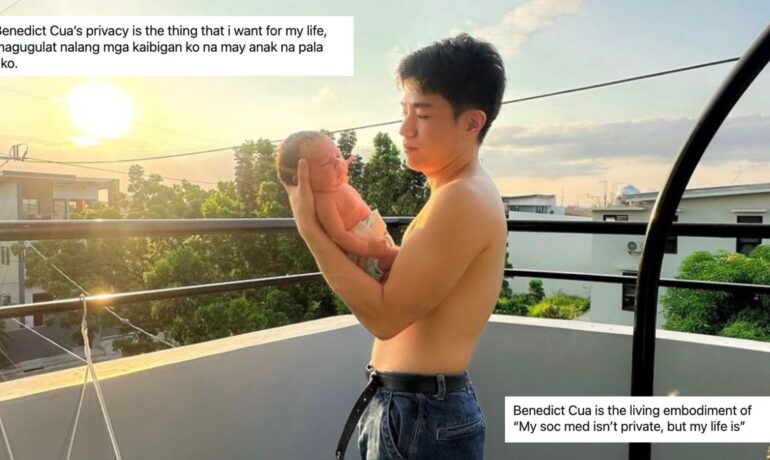 Social media users impressed how Benedict Cua keeps private life under wraps after revealing he’s now a father