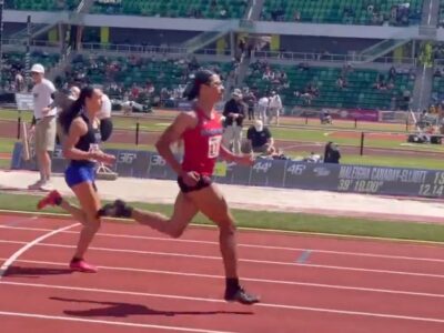 Transgender student runner booed after winning women’s 200-meter run competition