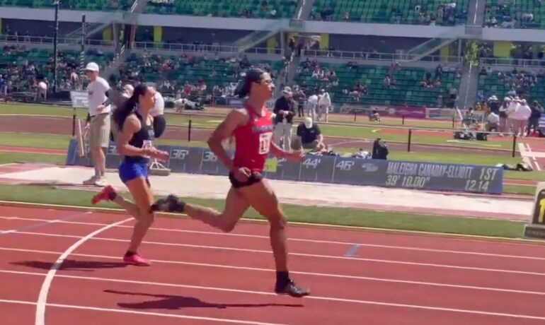 _Transgender student runner booed after winning women’s 200-meter run competition