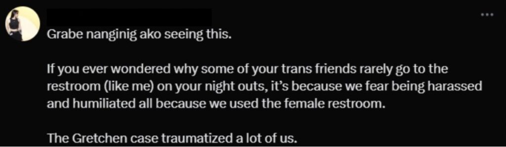 transwoman comment
