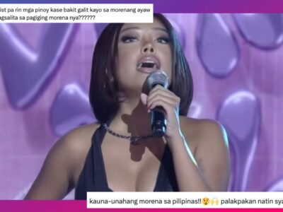 Filipino R&B singer Denise Julia gets mixed opinions online following her first live TV performance