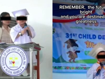 Kindergarten graduates captivate audiences with inspiring, script-free speeches