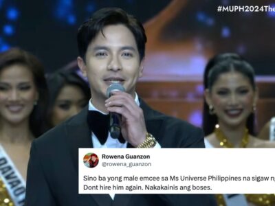 Social media users react after Rowena Guanzon criticizes Miss Universe host’s performance