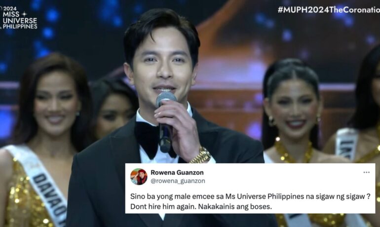 Rowena Guanzon shares sentiments regarding Miss Universe' host