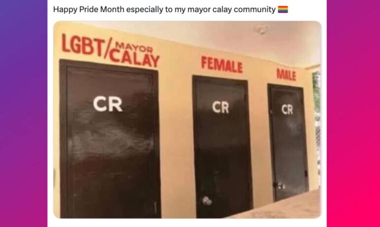 Twitter buzzes over viral restroom photo Featuring LGBTQIA+ inclusive signage