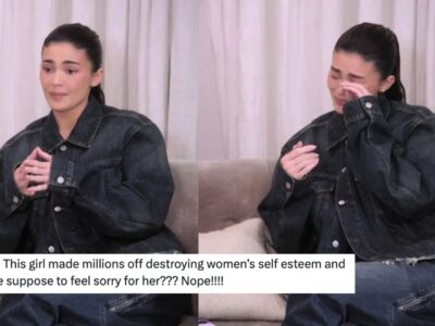 Twitter user slams Kylie Jenner for crying over her appearance, accuses her of promoting ‘distorted reality’