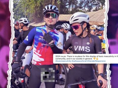 Boss Toyo and Aira Lopez face backlash for post displaying ‘toxic masculinity,’ damaging cycling community image