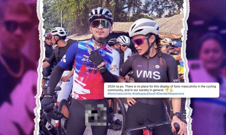 Boss Toyo and Aira Lopez face backlash for post displaying 'toxic masculinity,' damaging cycling community image