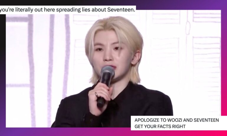 CARATs enraged following an int'l news outlet's claim of SEVENTEEN’s Woozi using AI for his music