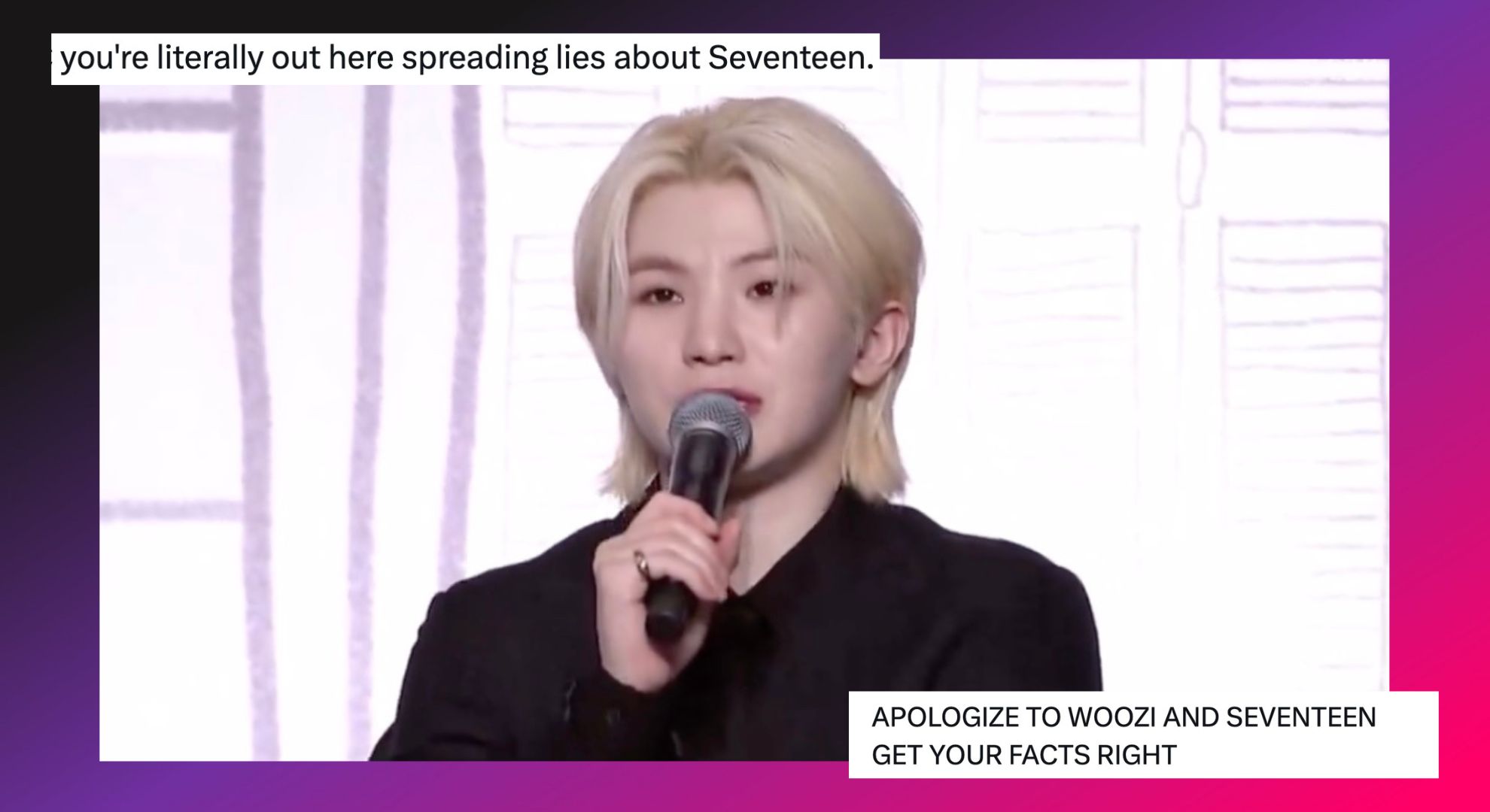 CARATs enraged after international news outlet’s claim that SEVENTEEN’s Woozi use AI for his music