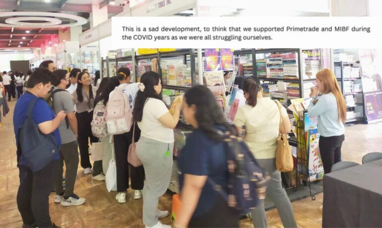 'Manila International Book Fair' gets called out by independent publisher community for implementing 'unfair' rule