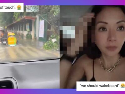 Filipino influencer faces backlash for seemingly describing swimming in flood as a ‘fun’ experience