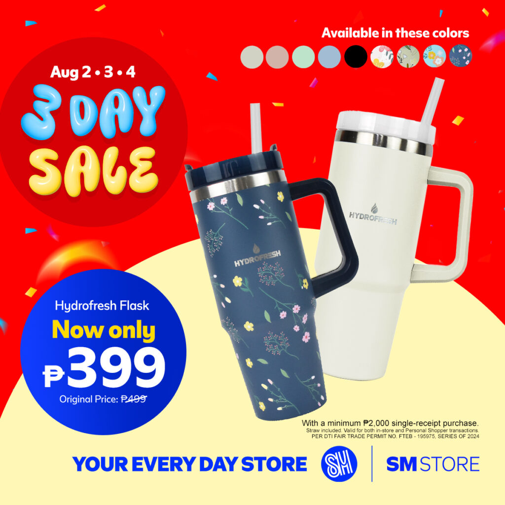 Every Deal You Shouldn’t Miss Every Day, this SM Store 3 Day Sale!