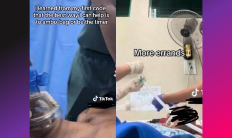 Another hospital video content get criticized, this time showing a Filipina doctor performing CPR