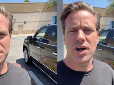 Armie Hammer sells his truck, says he can no longer ‘afford’ gas