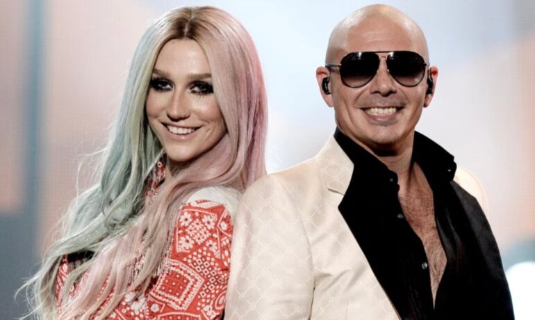 Pitbull responds after fans notice Kesha's credit removed from 'Timber' on YouTube