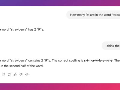 Why can’t AI models answer the question, ‘how many Rs are there in the word strawberry?’