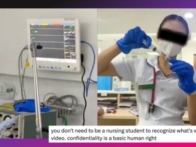 Student nurse gets cancelled over controversial video that shows sensitive footage in hospital