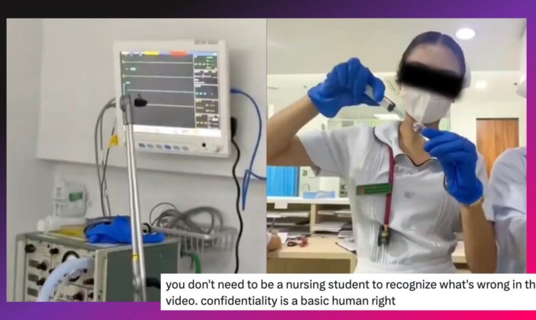 Student nurse gets cancelled over controversial vlog featuring sensitive footage in hospital