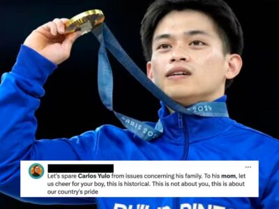 The internet has a lot to say about Carlos Yulo’s family controversy that is overshadowing his win