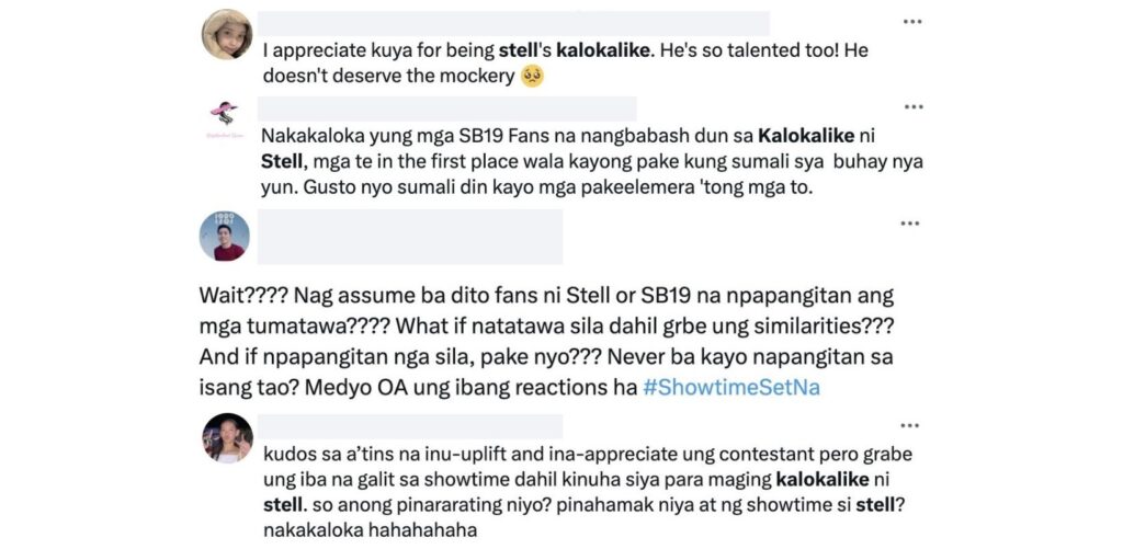 Comments about kalokalike