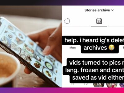 Instagram users furious as some of their archived stories vanish, old videos reduced to stills