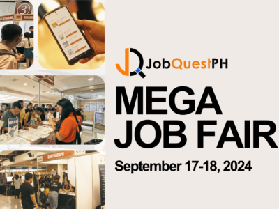 Find your next job at the JobQuestPH Hybrid Job Fair