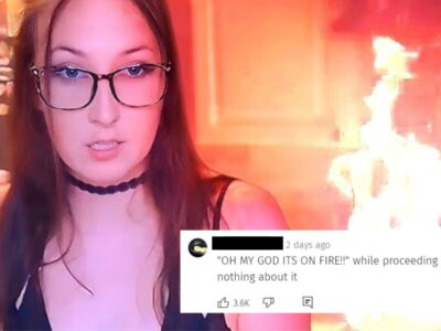 Kitchen fire breaks out during live stream, sparks viewer backlash