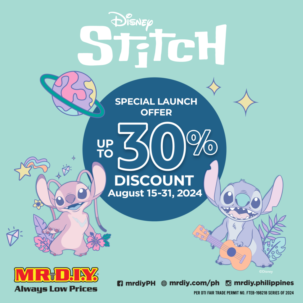 Shop your Stitch favorites at MR.DIY