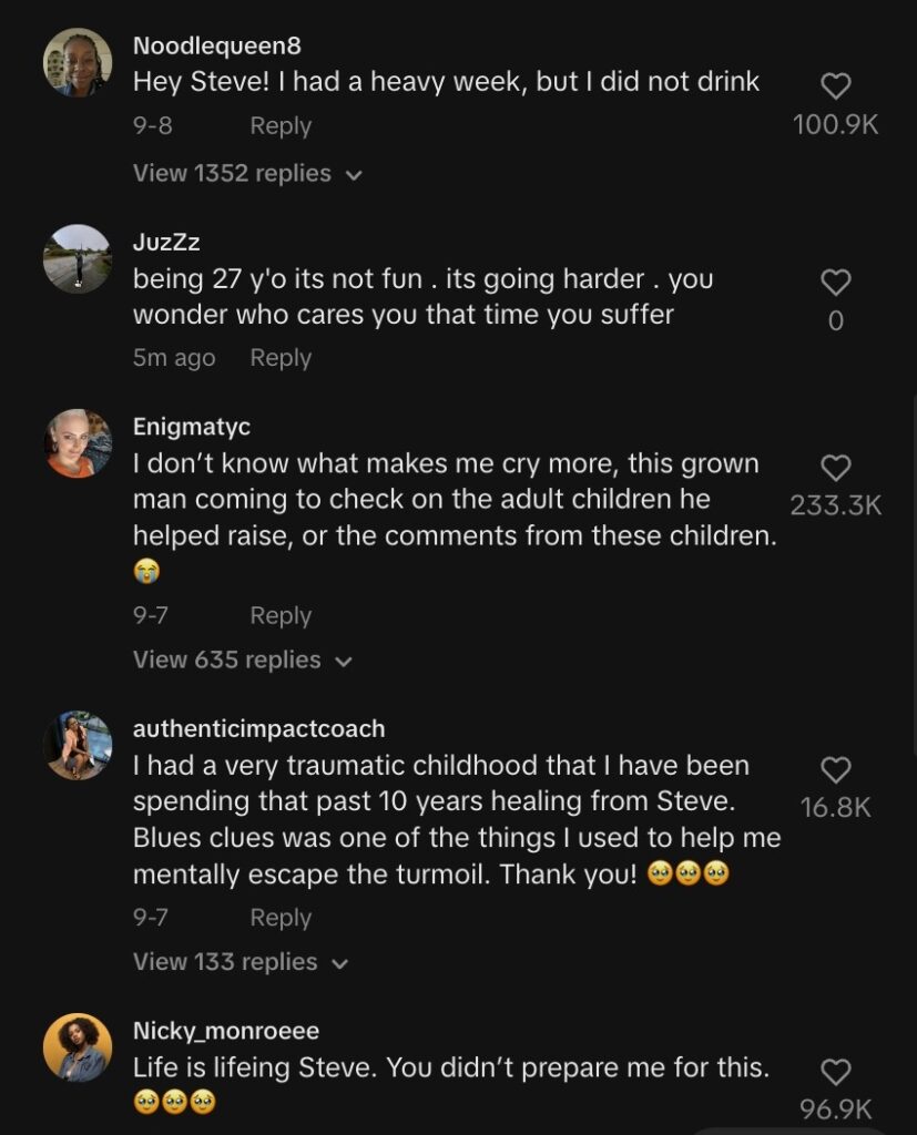 Comments to Steve's video