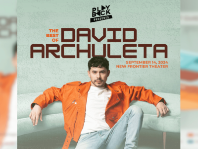 David Archuleta is back in Manila this September