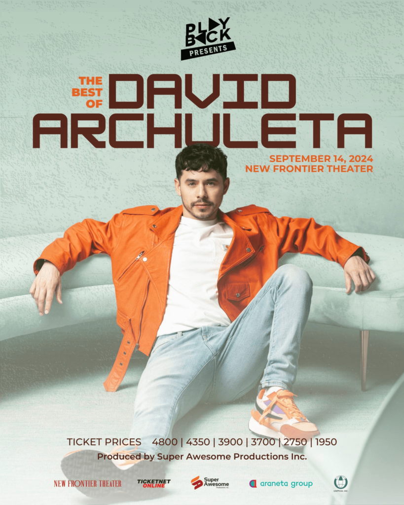 David Archuleta is back in Manila this September