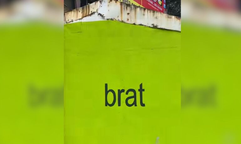 'Brat season isn't over' Charli XCX's brat album cover takes over walls around Metro Manila