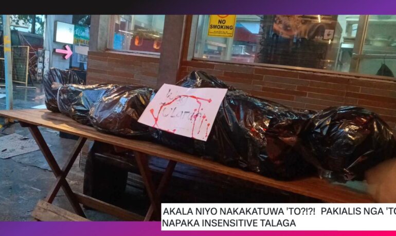 Café under fire for using 'EJK-themed' decorations for Halloween (1)