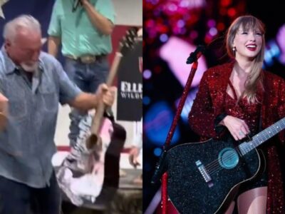 Man goes viral after smashing a Taylor Swift-signed guitar he bid US$4,000 for