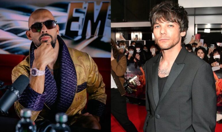 Andrew Tate calls Louis Tomlinson homophobic slur, fans enraged