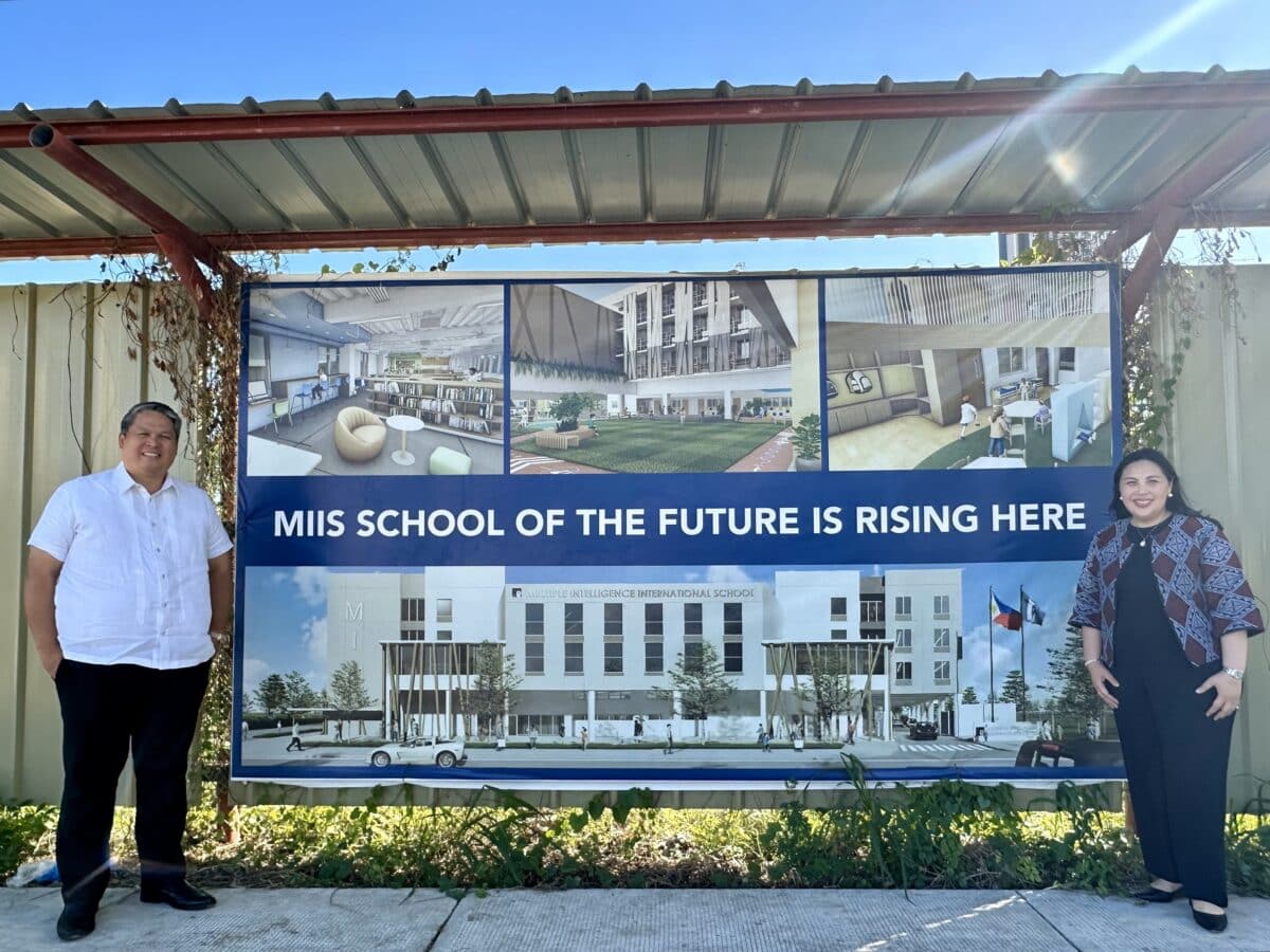 Ramon Abaquin, MIIS Chairman of the Board and Mary Joy CanonAbaquin (fondly called Teacher Joy), MIIS Founding Directress