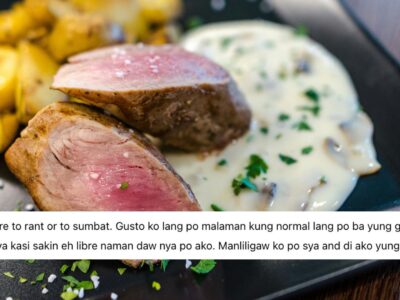 Viral FB post about splitting cost of Php7k dinner date steak sparks debate on date etiquette