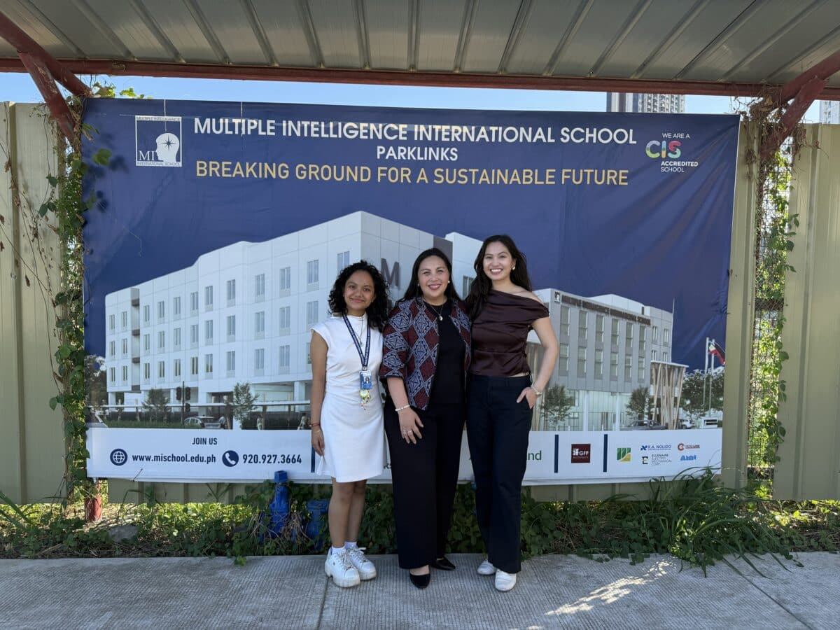 Photo 1 (from left) Dr. Mary Joy Canon Abaquin (fondly called TeacherJoy), MIIS Founding Directress; Anica Catarina Abaquin, MIIS Marketing & Business Development Officer and Leane Ysabelle Ventura, Global Youth President of the United Nations Youth Association of the Philippines and President and Founder of the MIIS Leaders for Sustainable Development Club