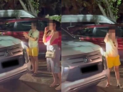 Online backlash follows viral video of woman standing defiantly to reserve a parking spot