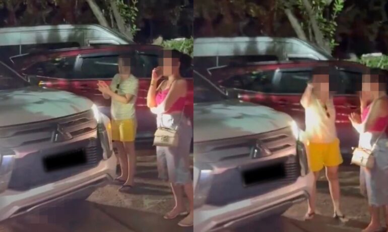 Online backlash follows viral video of woman reserving a parking spot