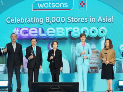 Watsons opens 8,000th store in Asia at SM MOA