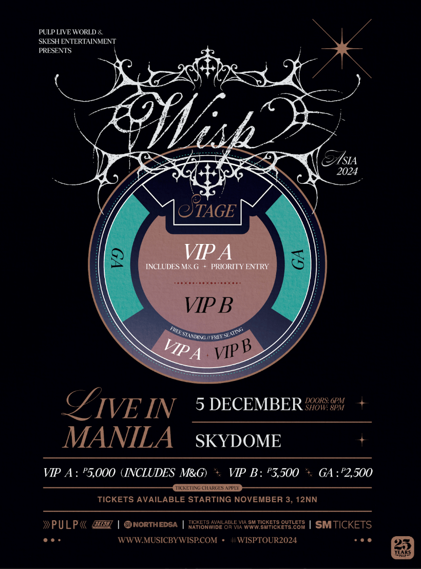 American Shoegaze Phenomenon WISP to enchant Manila audiences: WISP LIVE IN MANILA on December 5, 2024, at Skydome, SM North EDSA