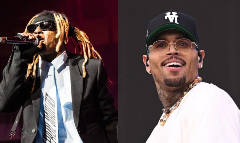 Lil Wayne and Chris Brown