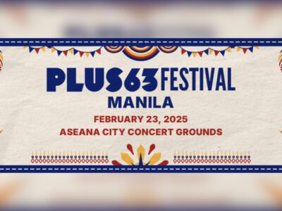 PLUS63 Festival makes its Manila debut on February 23, 2025, tickets at holiday presale price now available