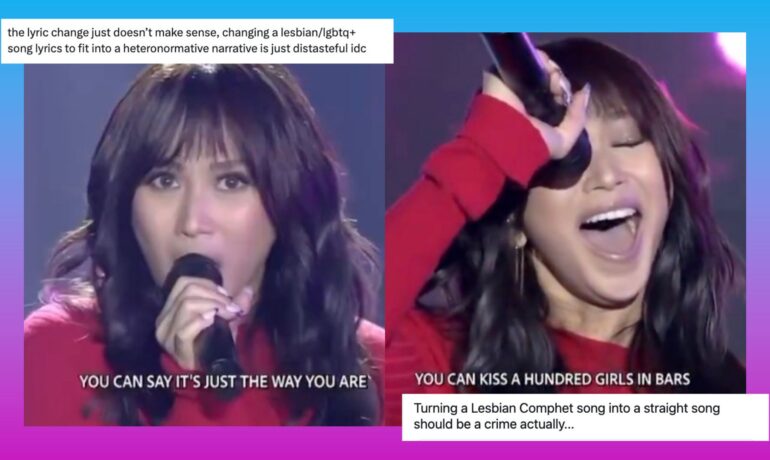 Sarah Geronimo's 'Good Luck, Babe' performance draws criticism over lyric changes