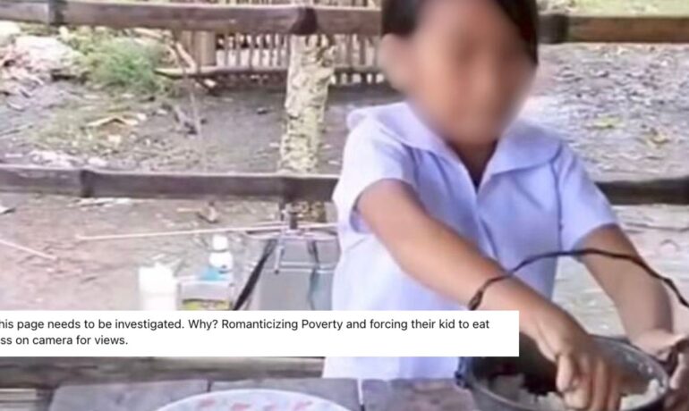 Social media users call out a Facebook page that 'romanticizes' poverty